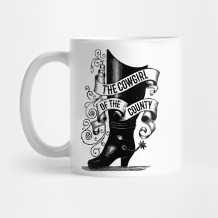 The Cowgirl of the County Mug